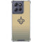 NFL New Orleans Saints Breakaway Moto G Play 5G (2025) Clear Case
