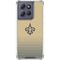 NFL New Orleans Saints Breakaway Moto G Stylus 5G (2025) Clear Case