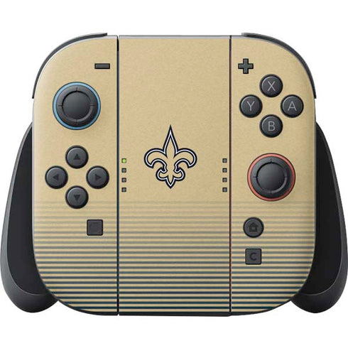 NFL New Orleans Saints Breakaway Nintendo Skins