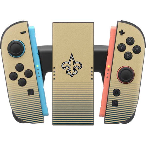 NFL New Orleans Saints Breakaway Nintendo Switch 2 (2025) Joy-Con Controller Skin