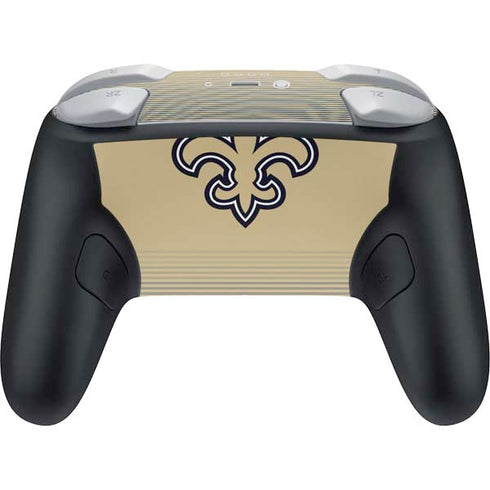 NFL New Orleans Saints Breakaway Nintendo Switch 2 (2025) Pro Controller Skin