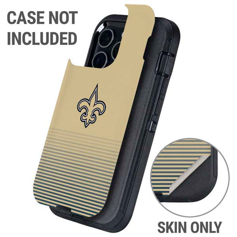 NFL New Orleans Saints Breakaway Otterbox Defender iPhone Skin