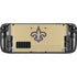 NFL New Orleans Saints Breakaway Steam Deck Handheld Gaming Computer Skin