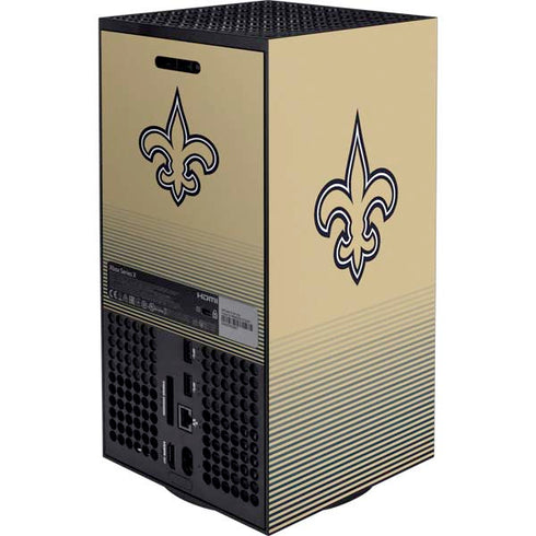 NFL New Orleans Saints Breakaway XBox Series X Digital Edition Bundle Skin