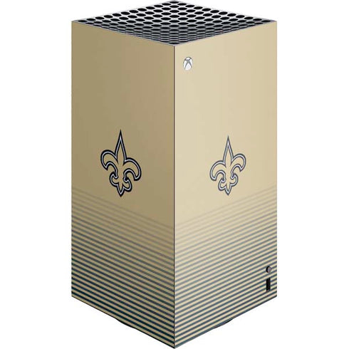 NFL New Orleans Saints Breakaway XBox Series X Digital Edition Console Skin