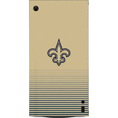 NFL New Orleans Saints Breakaway XBox Series X Digital Edition Console Skin