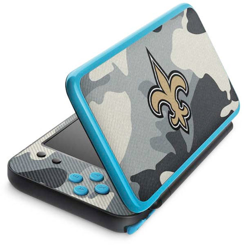 NFL New Orleans Saints Camo Nintendo Skins