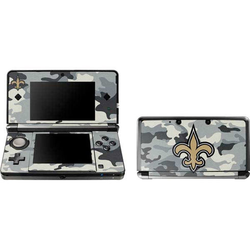 NFL New Orleans Saints Camo Nintendo Skins