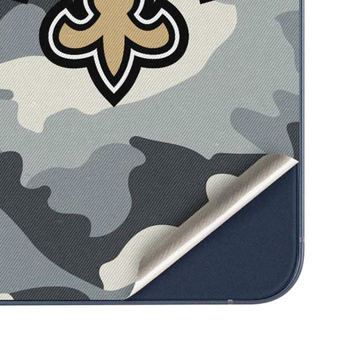 NFL New Orleans Saints Camo Galaxy A35 5G Skin