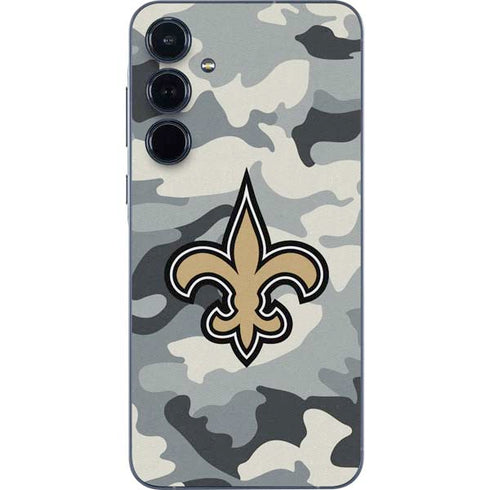 NFL New Orleans Saints Camo Galaxy A36 5G Skin