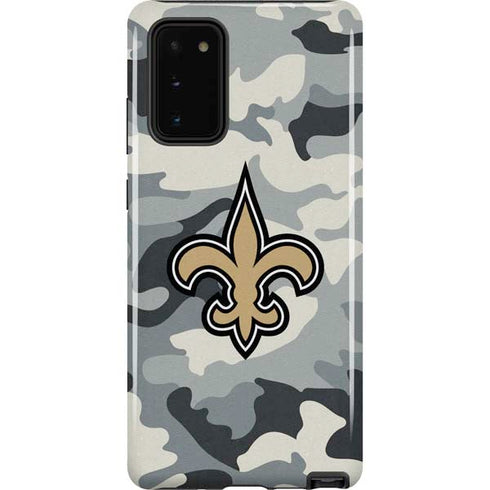 NFL New Orleans Saints Camo Galaxy Note20 5G Pro Case