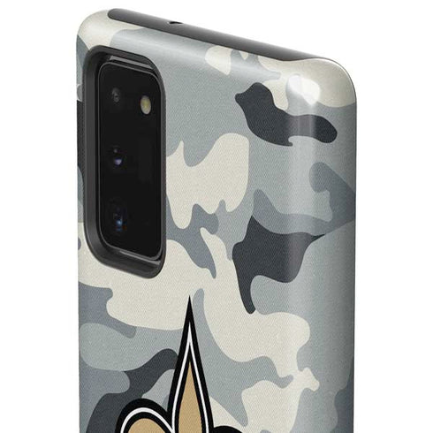 NFL New Orleans Saints Camo Galaxy Note20 5G Pro Case