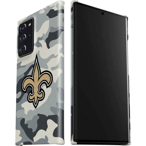 NFL New Orleans Saints Camo Galaxy Note20 Ultra 5G Lite Case