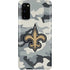 NFL New Orleans Saints Camo Galaxy S20 Lite Case