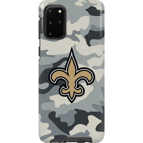 NFL New Orleans Saints Camo Galaxy S20 Plus Pro Case