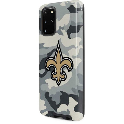 NFL New Orleans Saints Camo Galaxy S20 Plus Pro Case