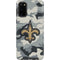 NFL New Orleans Saints Camo Galaxy S20 Pro Case