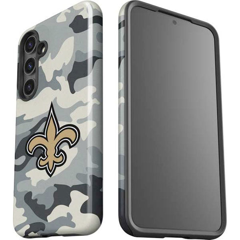 NFL New Orleans Saints Camo Galaxy S25 Impact Case