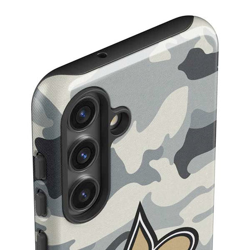 NFL New Orleans Saints Camo Galaxy S25 Plus Impact Case