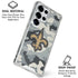 NFL New Orleans Saints Camo Galaxy S25 Ultra Clear Case