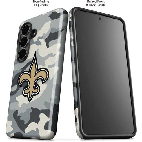 NFL New Orleans Saints Camo Galaxy S26 Impact Case