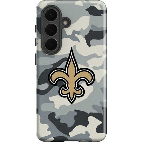 NFL New Orleans Saints Camo Galaxy S26 Plus Impact Case