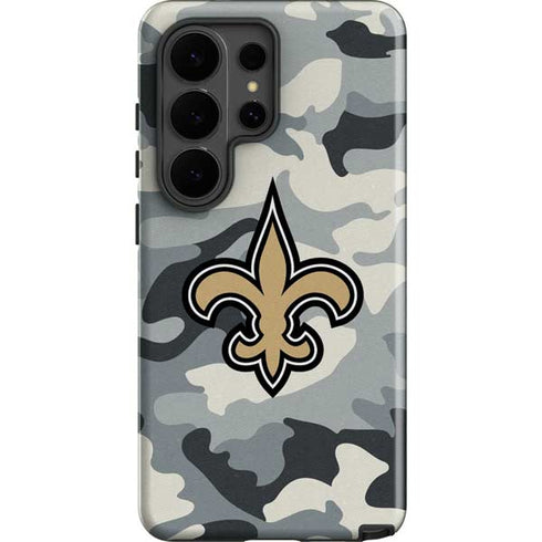 NFL New Orleans Saints Camo Galaxy S26 Ultra Impact Case