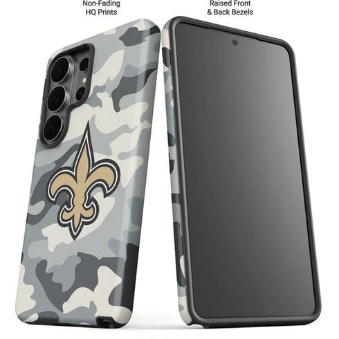 NFL New Orleans Saints Camo Galaxy S26 Ultra Impact Case