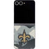 NFL New Orleans Saints Camo Galaxy Z Flip6 Skin