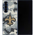 NFL New Orleans Saints Camo Galaxy Z Fold6 Skin