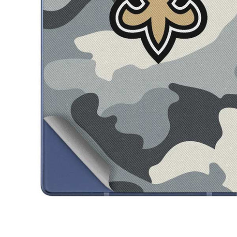 NFL New Orleans Saints Camo Galaxy Z Fold6 Skin