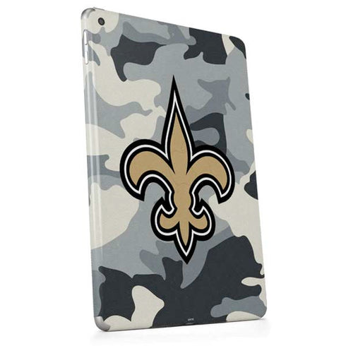 NFL New Orleans Saints Camo Apple iPad Skin