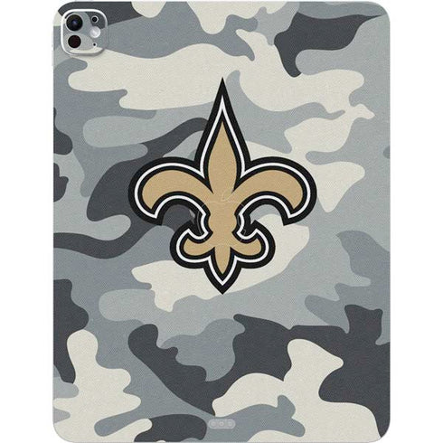 NFL New Orleans Saints Camo iPad Pro 13in M4 (2024) Skin