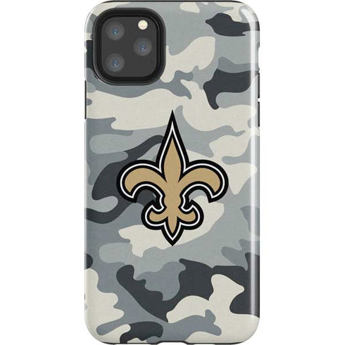 NFL New Orleans Saints Camo iPhone 11 Pro Max Impact Case