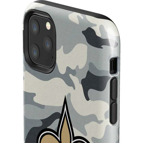 NFL New Orleans Saints Camo iPhone 11 Pro Max Impact Case