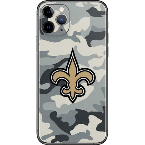 NFL New Orleans Saints Camo iPhone 11 Pro Skin