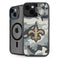 NFL New Orleans Saints Camo iPhone 14 Kickstand Case