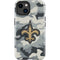 NFL New Orleans Saints Camo iPhone 15 Impact Case