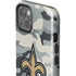 NFL New Orleans Saints Camo iPhone 15 Impact Case