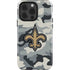 NFL New Orleans Saints Camo iPhone 15 Pro Impact Case