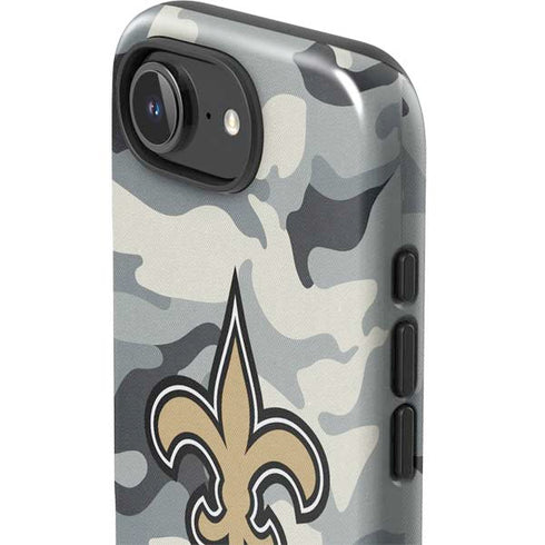 NFL New Orleans Saints Camo iPhone 16e Impact Case