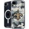 NFL New Orleans Saints Camo iPhone 16e MagSafe Case