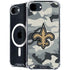 NFL New Orleans Saints Camo iPhone 16e MagSafe Case