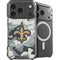 NFL New Orleans Saints Camo iPhone 18 Pro Max MagSafe Case