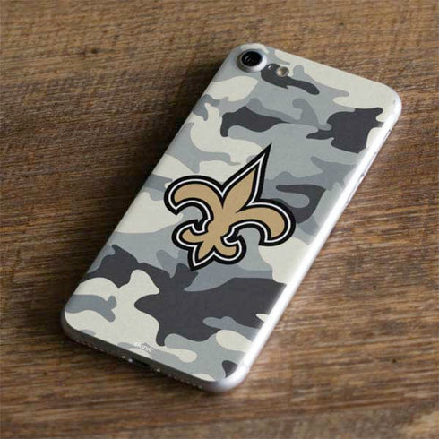 NFL New Orleans Saints Camo iPhone 8 Skin