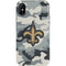 NFL New Orleans Saints Camo iPhone X Pro Case