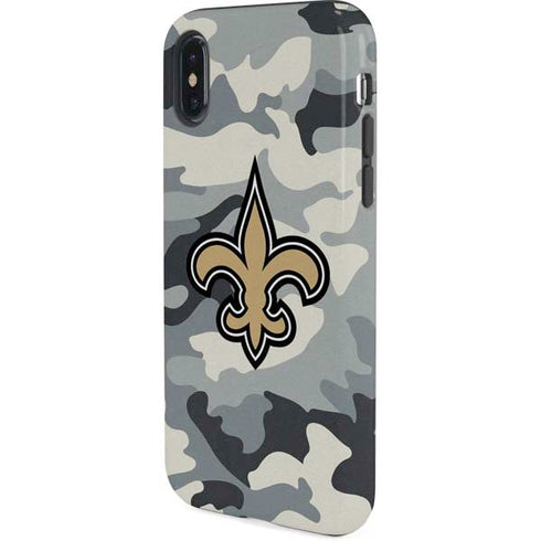 NFL New Orleans Saints Camo iPhone X Pro Case