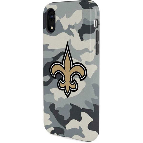 NFL New Orleans Saints Camo iPhone XR Pro Case