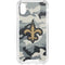 NFL New Orleans Saints Camo iPhone XS Clear Case
