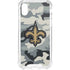 NFL New Orleans Saints Camo iPhone XS Clear Case